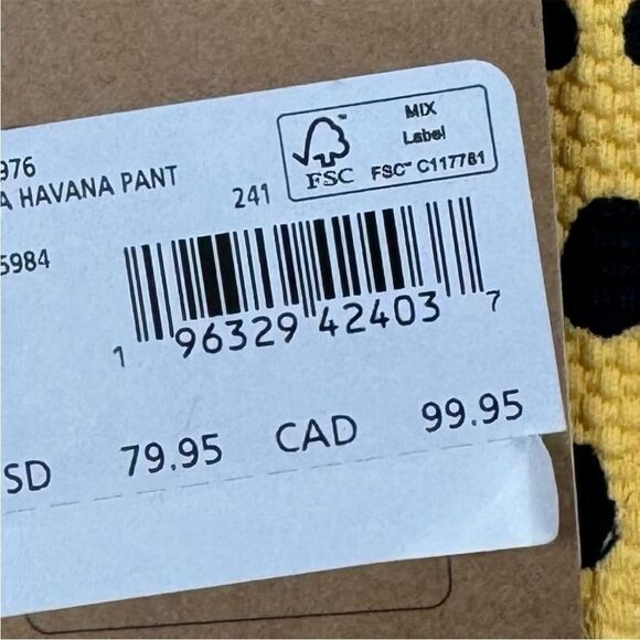 New Billabong X It’s Now Cool • La Playa Havana Pant Bikini Bottom • Small - Picture 10 of 14